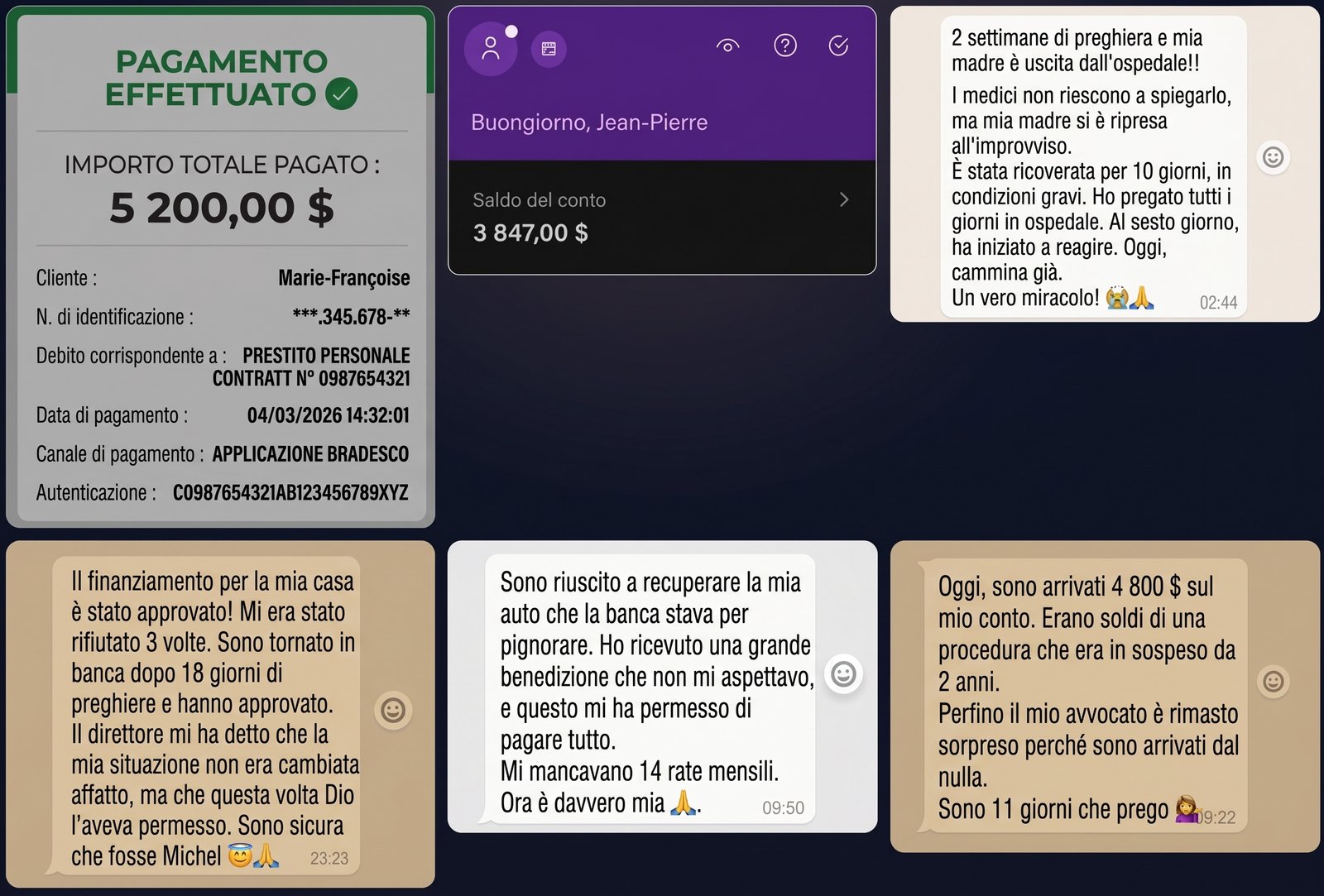 Testimonianze